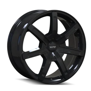 Touren – TR65 – Black – 17″x7.5″ 30mm – All weather Wheels – 3265-7790B